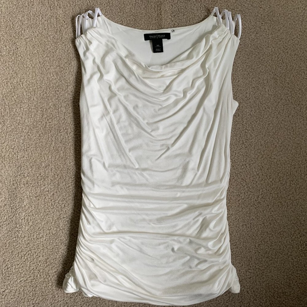 White House Black Market White Tank